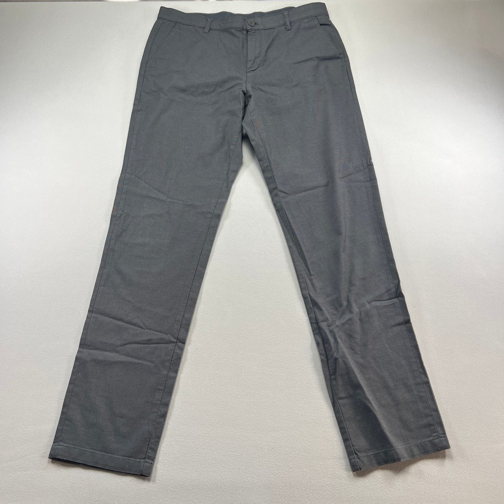 Copper Rivet Cargo Pants Mens 30x32 Black Cotton Stretch Slim Fit Skinny Leg